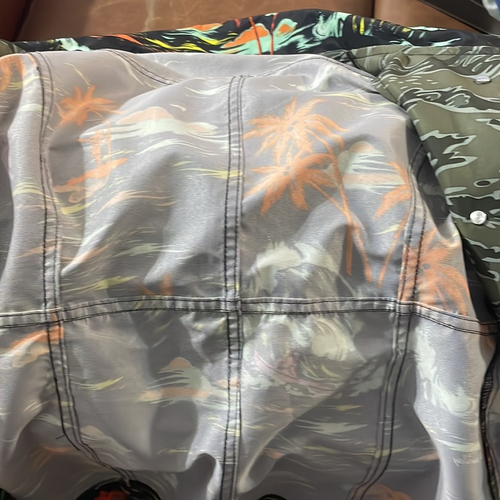 Hurley Lightweight Jacket Multicolor Polyester Sm… - image 5